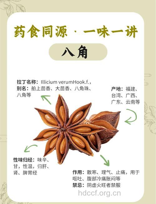 八角茴香的功效与作用