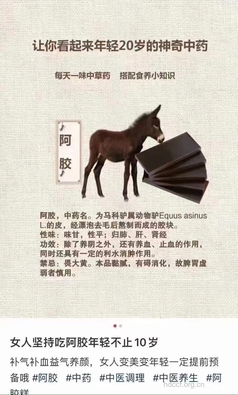 阿胶的功效与作用