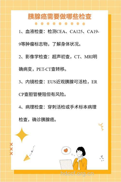 胰腺癌需要做哪些检查？