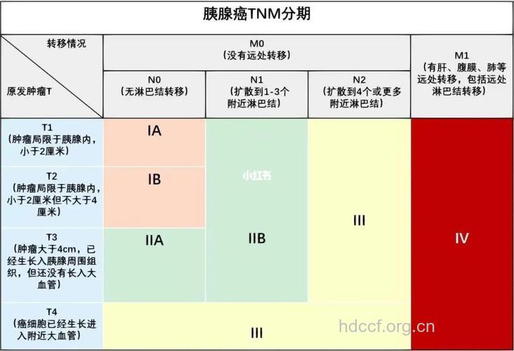 西医对胰腺癌的临床分期及病理分期
