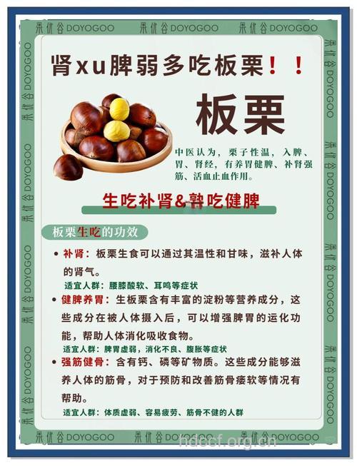 栗子有哪些功效？