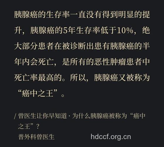 你听过胰腺癌么?