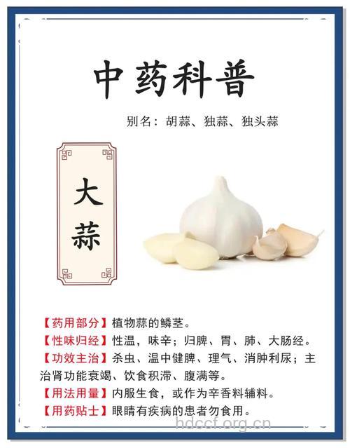 大蒜有什么功效？