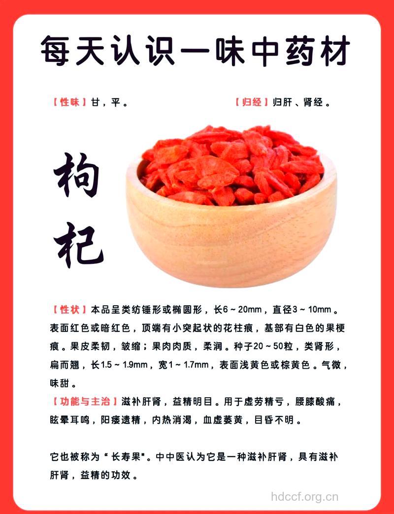 枸杞的疗效及食用禁忌