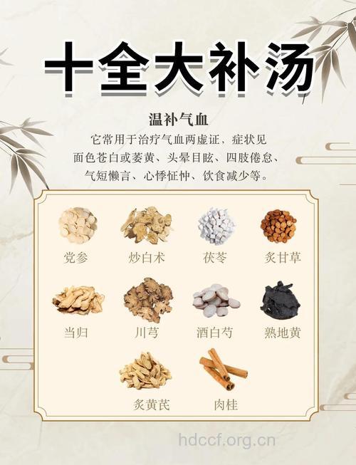 十全大补汤的功效及做法