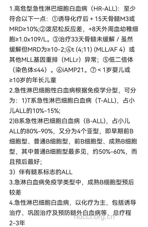 可致急性白血病复发的基因