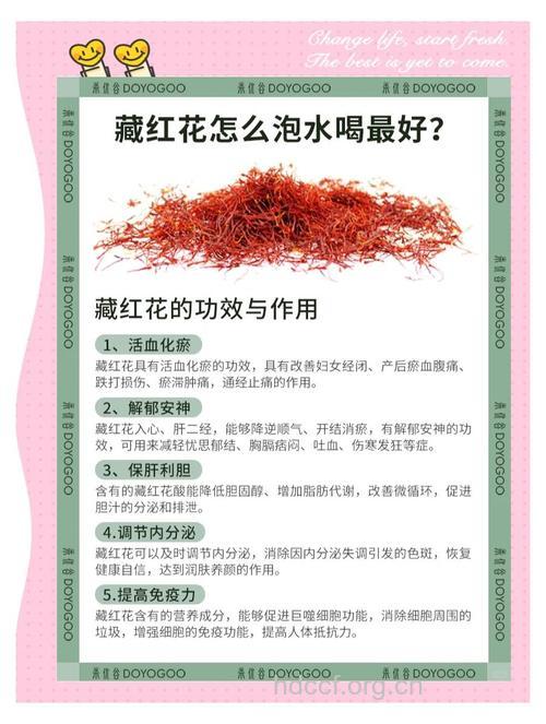藏红花的功效和作用