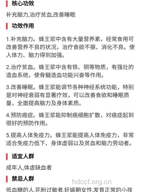 不能吃蜂王浆的八种人