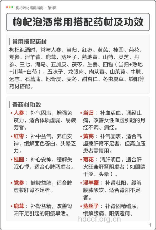 枸杞泡酒的功效有哪些