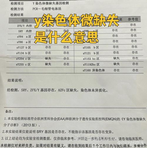 男性不育应查Y染色体