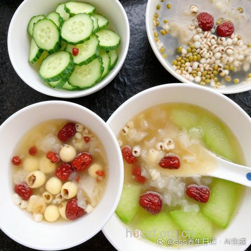 防癌养生食谱之薏米芦笋汤