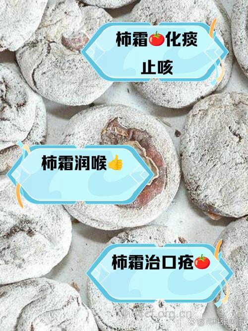 柿霜的治病功效及食疗方