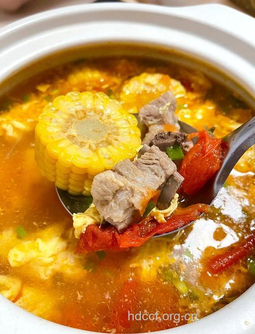 阳痿养生食谱之西红柿玉米猪腰汤