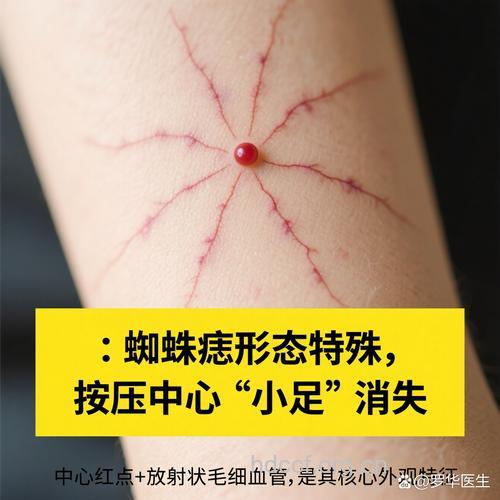 何为蜘蛛痣?