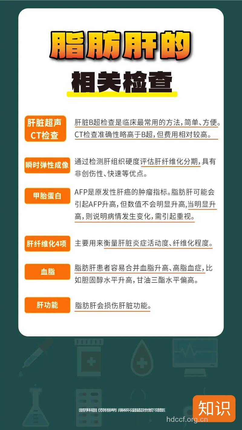 怀疑脂肪肝需做哪些检查