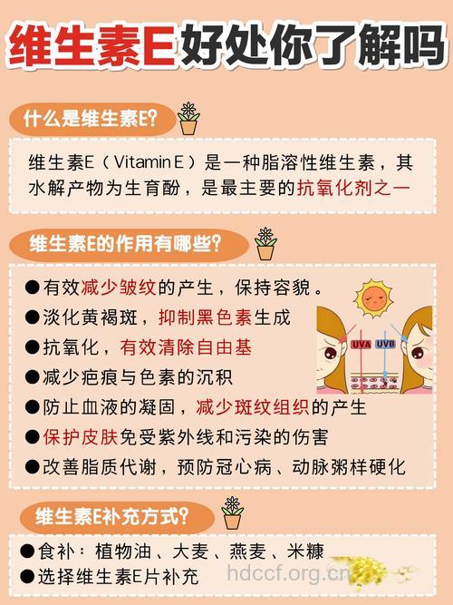 服用维生素E的功效