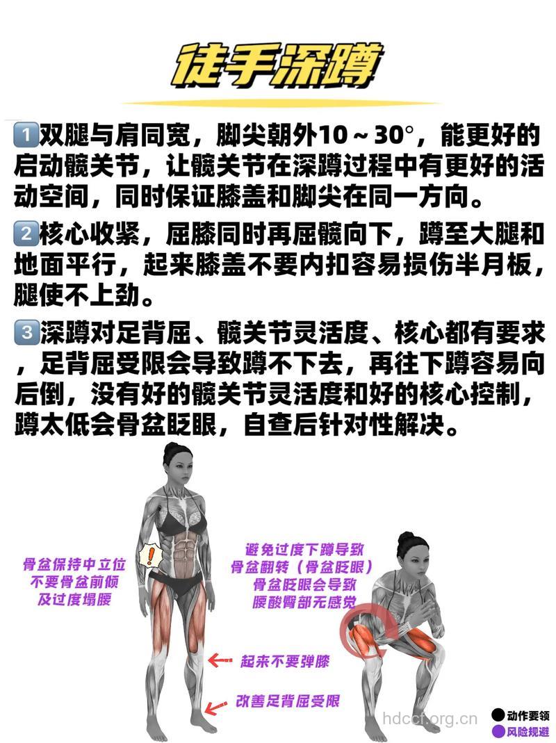 徒手深蹲有什么好处 怎么做徒手深蹲