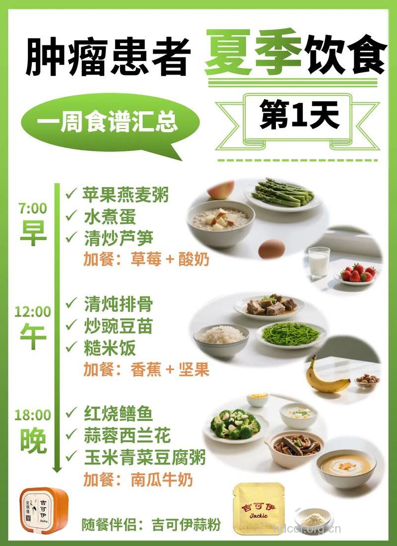 癌症患者夏季怎么合理安排饮食