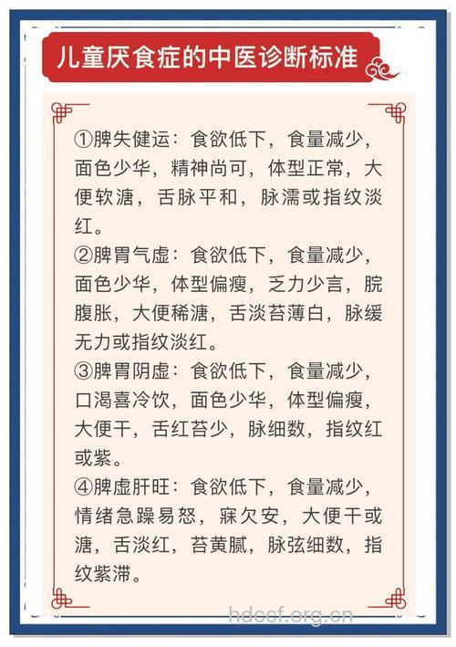 中医怎么看小儿厌食症