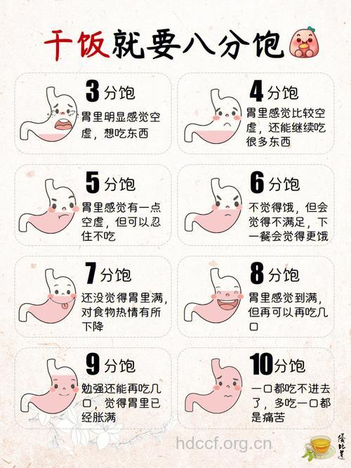 怎么做到健康饮食八分饱方法
