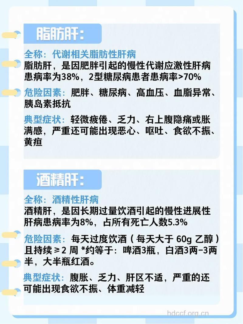 酒精肝与脂肪肝区别 如何治疗酒精肝