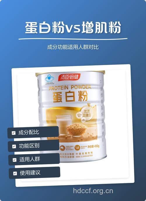 蛋白粉与增肌粉哪个增肌效果好