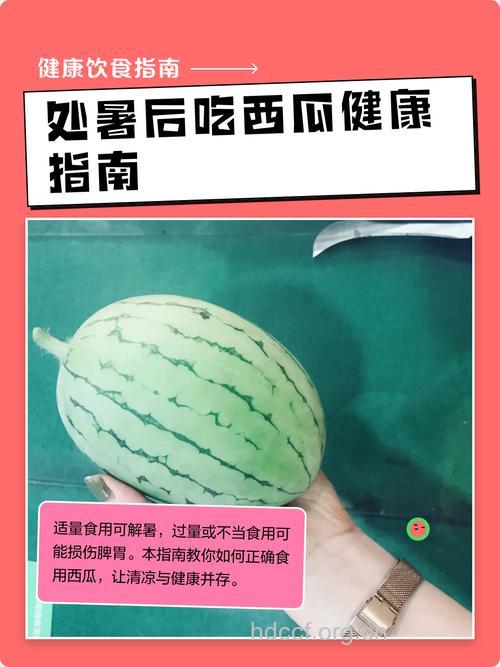 夏季怎么样吃西瓜更健康