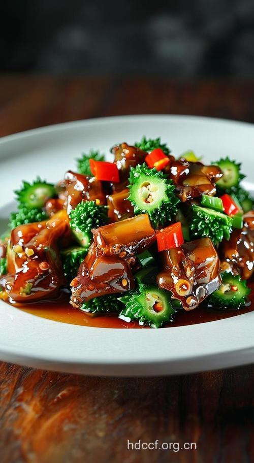 苦瓜牛蹄筋有什么养颜功效