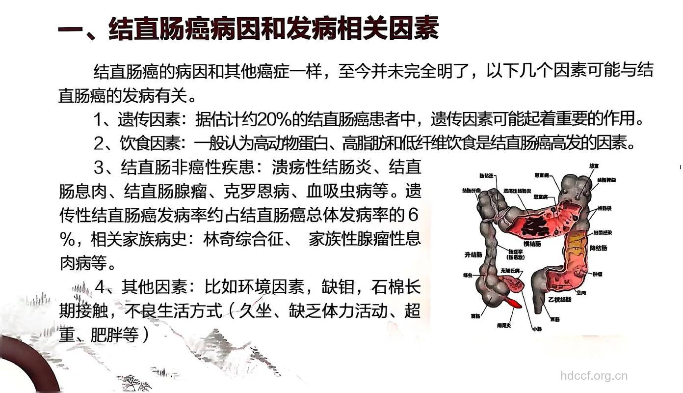 为什么会患大肠癌呢