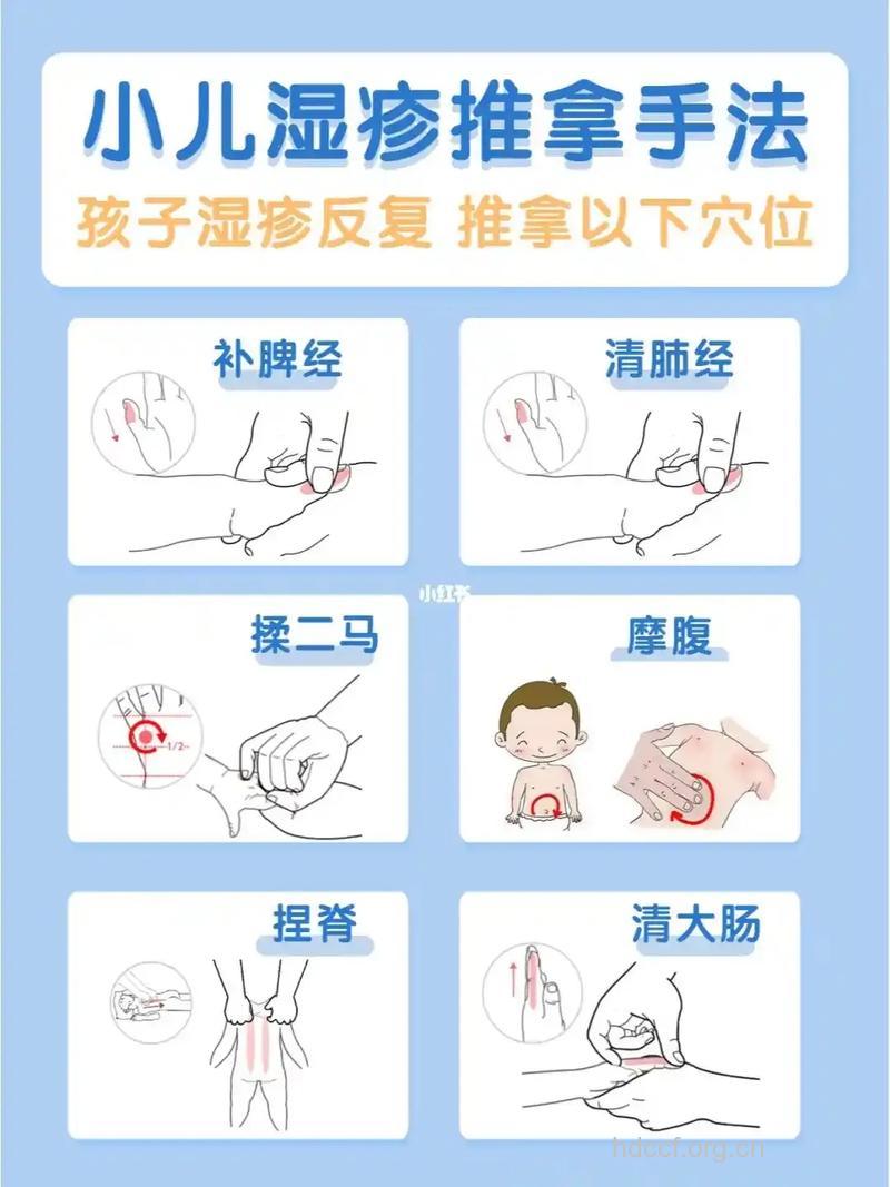 妈妈按摩巧治宝宝湿疹