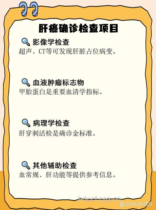 原发性肝癌要做哪些检查