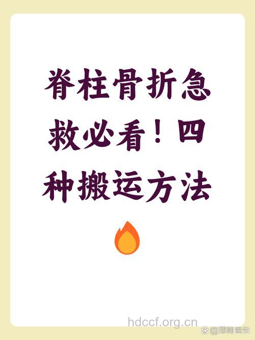 脊柱损伤有什么急救要点