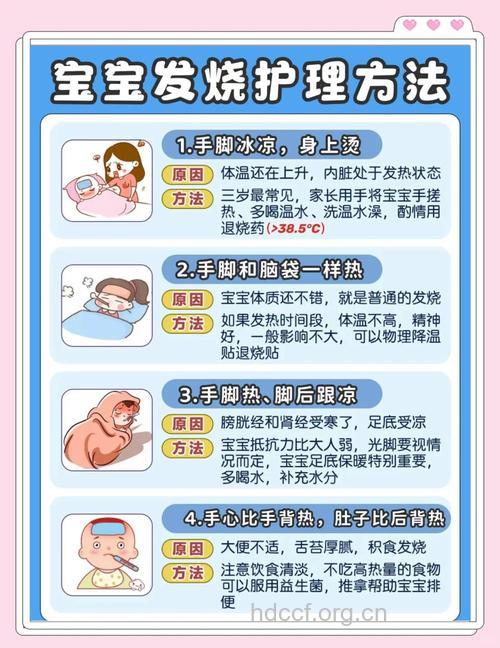 宝宝半夜发高烧如何护理
