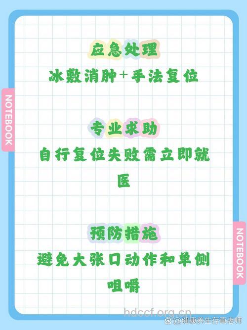 “掉下巴”该怎样应急处理