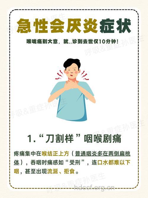 要命的急性会厌炎需警惕