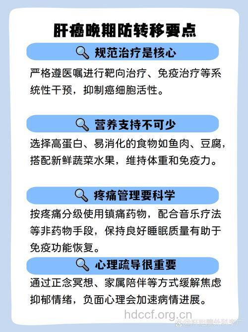 肝癌晚期的护理措施有哪些