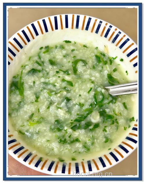 菠菜粥 春季最好的养生粥