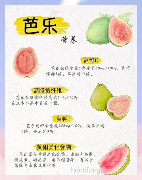 吃芭乐有什么好处