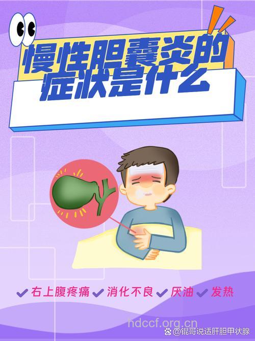 慢性胆囊炎|慢性胆囊炎的症状