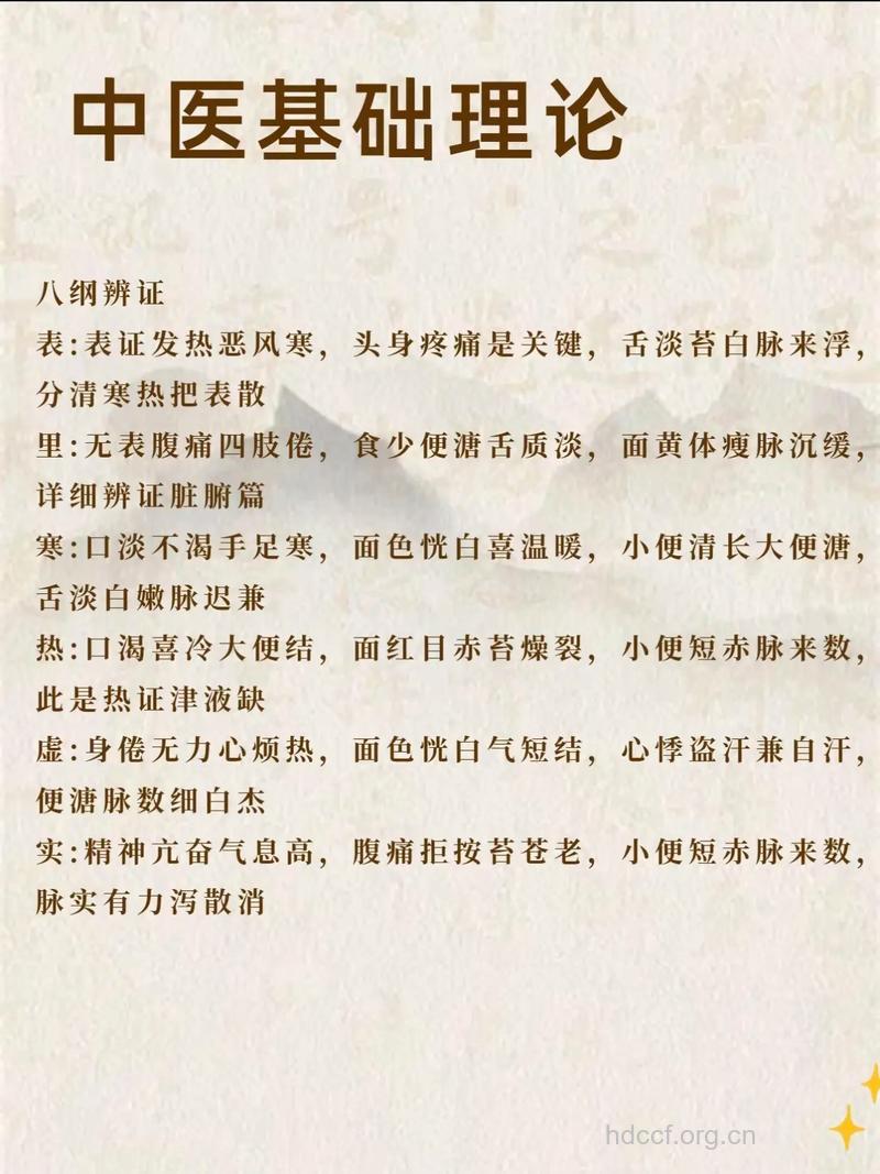 什么是八纲辨证?