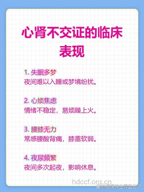 什么是心肾不交证？