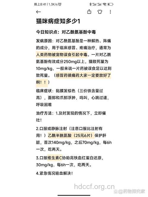 对乙酰氨基酚中毒症状及抢救解析
