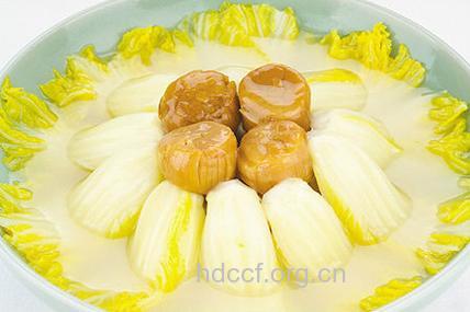 干贝白菜心的做法大全