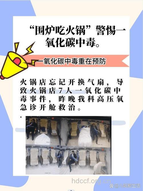 吃火锅注意开窗通风,以防中毒