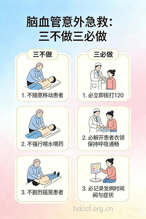 脑卒中的预防和急救方法
