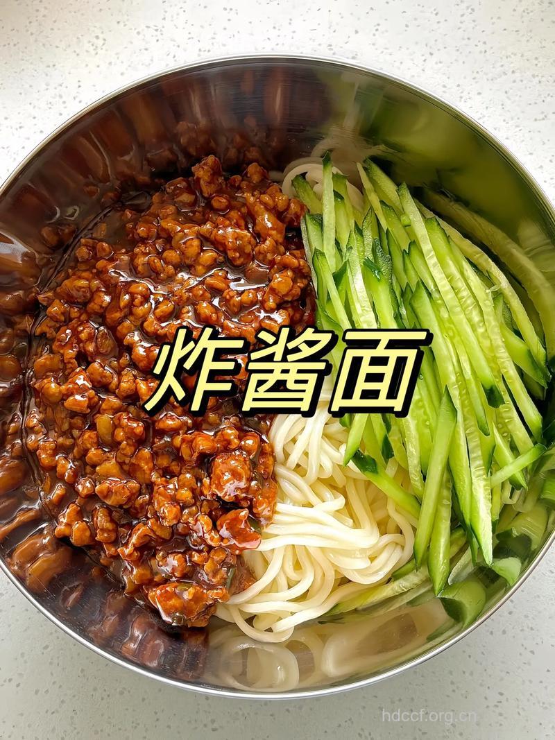 韩式炸酱面的做法大全