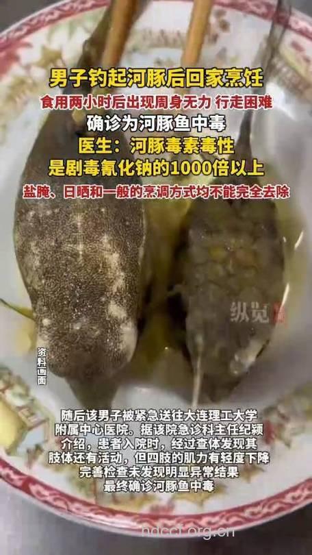 男子吃河豚洗胃8次 河豚中毒有哪些症状