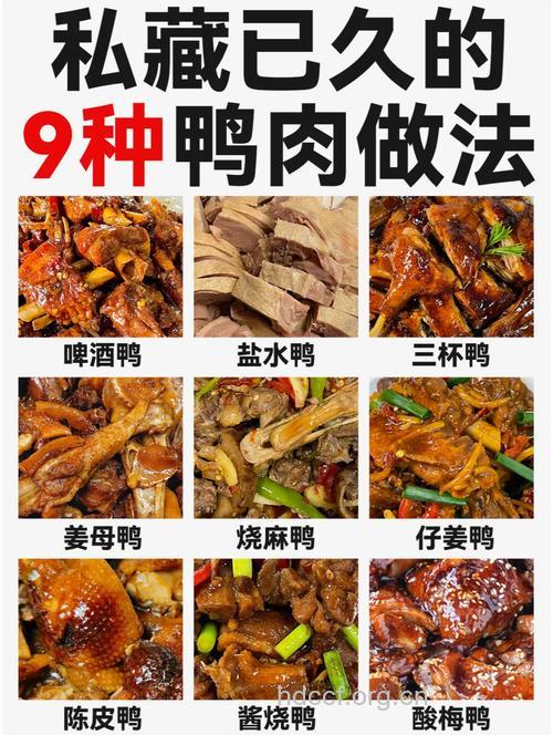卤水鸭的做法大全
