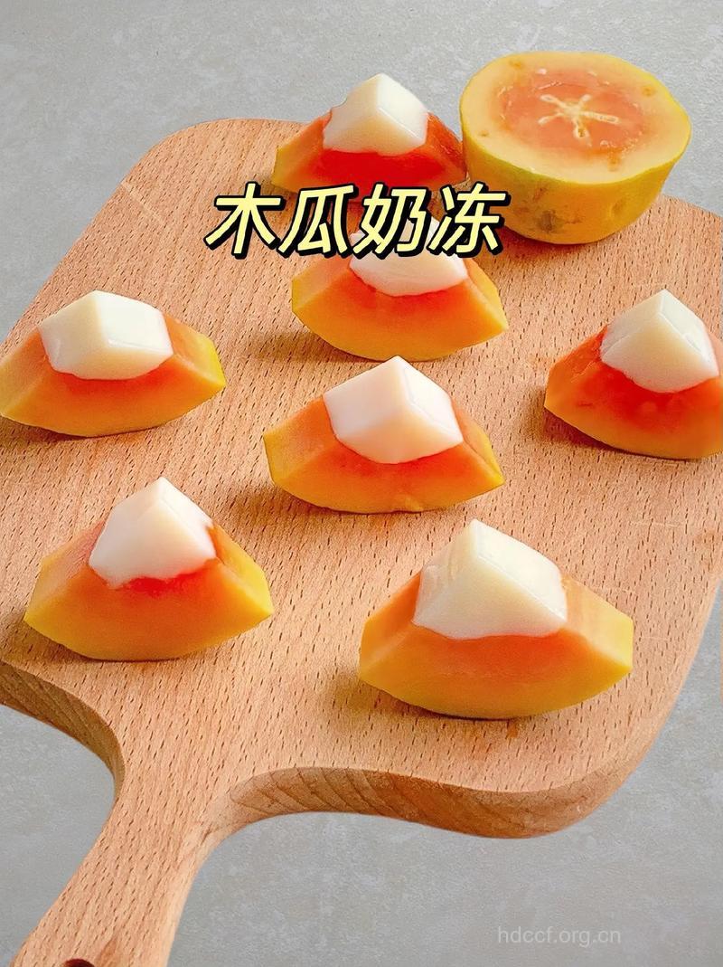 木瓜冰激凌的做法大全