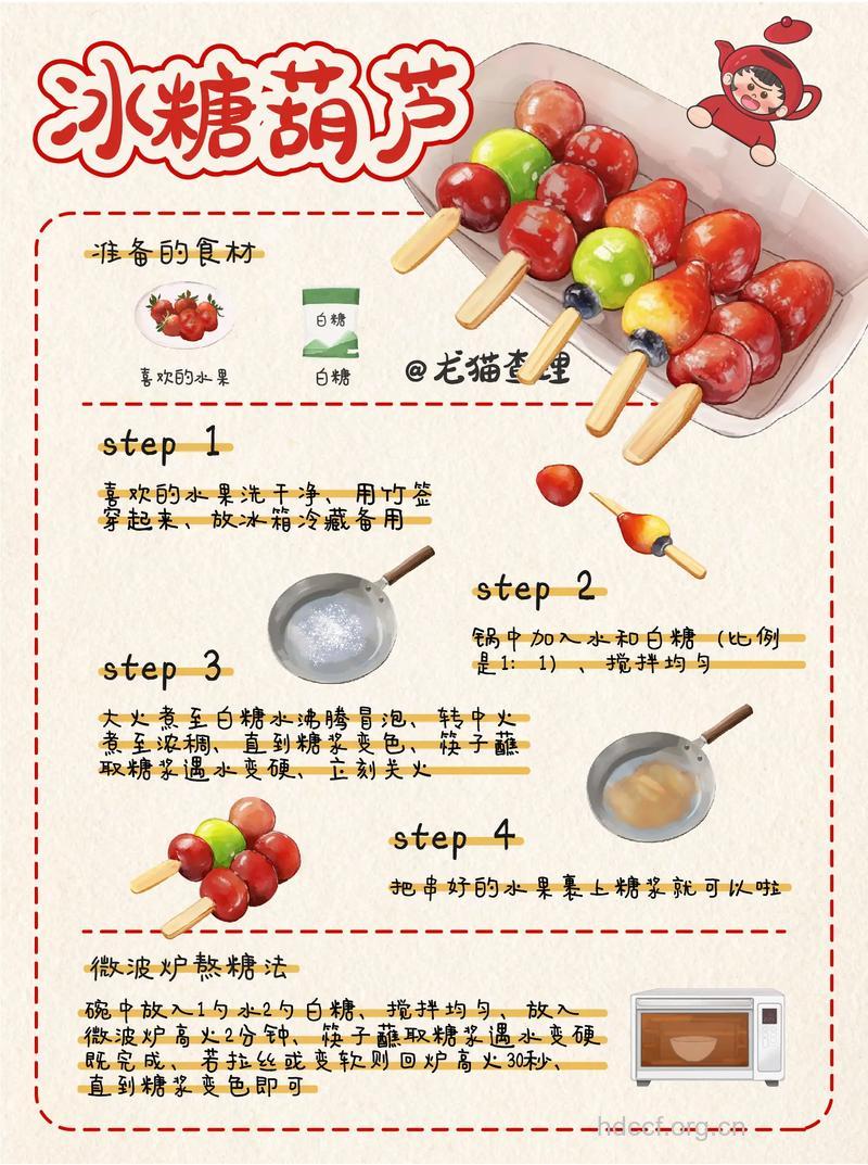 冰糖葫芦的做法大全